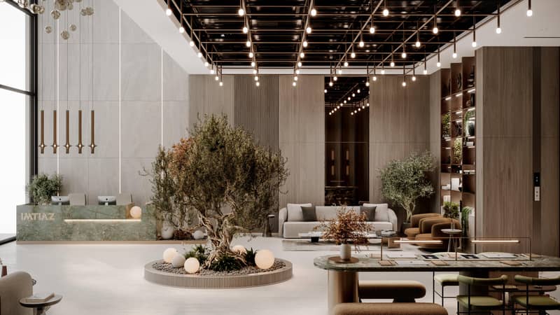 Новая резиденция Pearl House 4 с бассейнами и клубным домом рядом с Downtown и международным аэропортом, JVC, Дубай, ОАЭ — фото 10