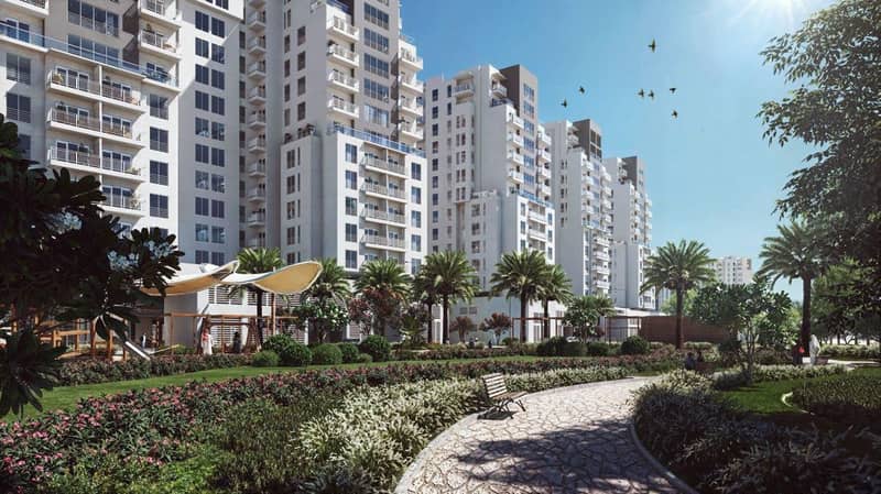 Новый проект South Garden с бассейнами, дзен-садом и круглосуточной охраной, Jebel Ali Village, Дубай, ОАЭ — фото 9