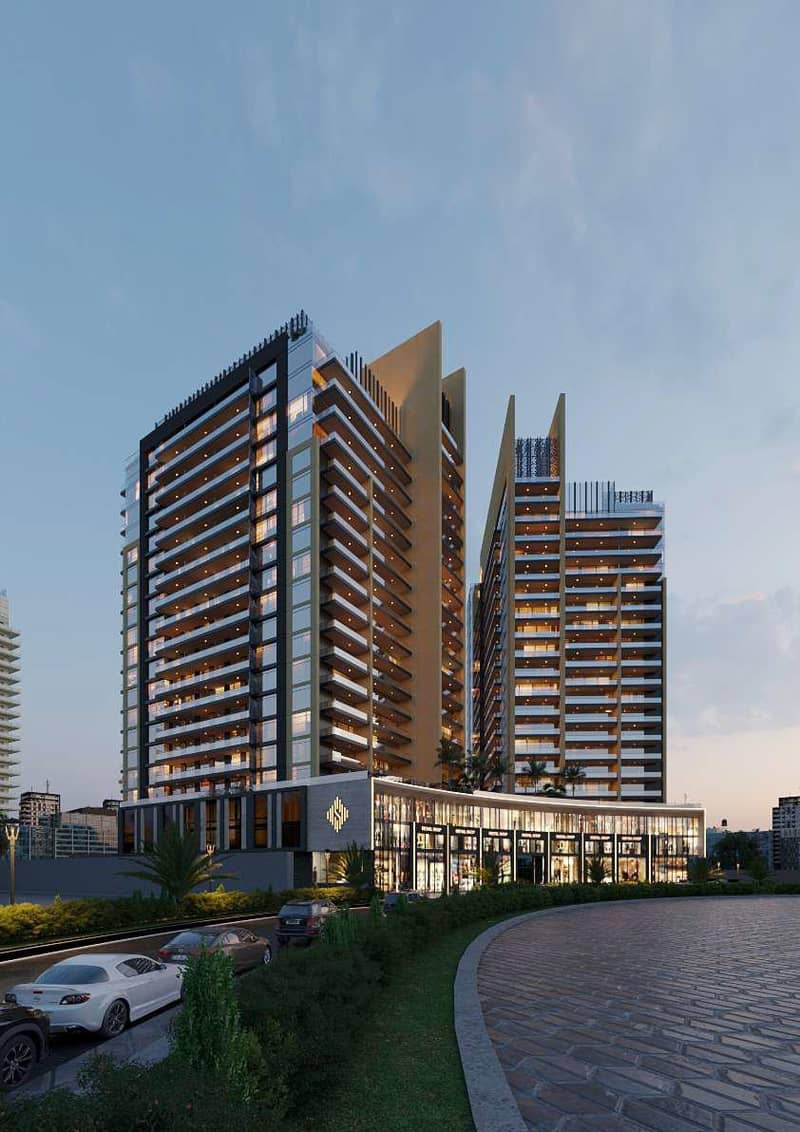 Новый комплекс меблированных апартаментов Butterfly Residences с бассейнами, зонами отдыха и фитнес-клубом, Arjan, Дубай, ОАЭ — фото 9