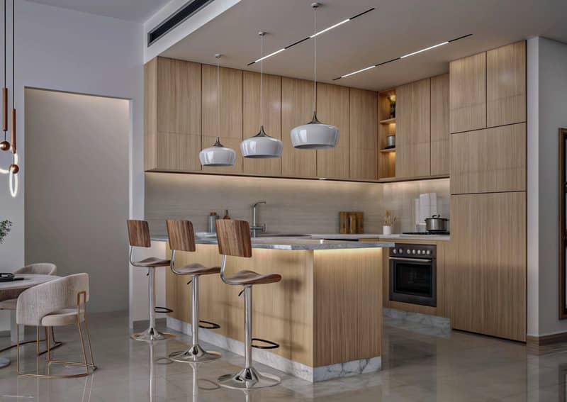 Новый комплекс меблированных апартаментов Butterfly Residences с бассейнами, зонами отдыха и фитнес-клубом, Arjan, Дубай, ОАЭ — фото 4