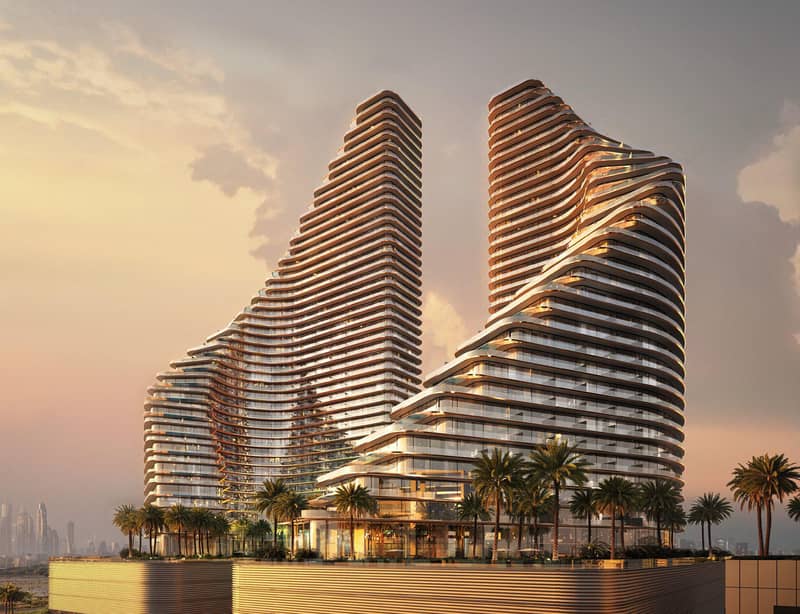 New project Flare with swimming pools and an artificial beach, JVT, Dubai, UAE — photo 11
