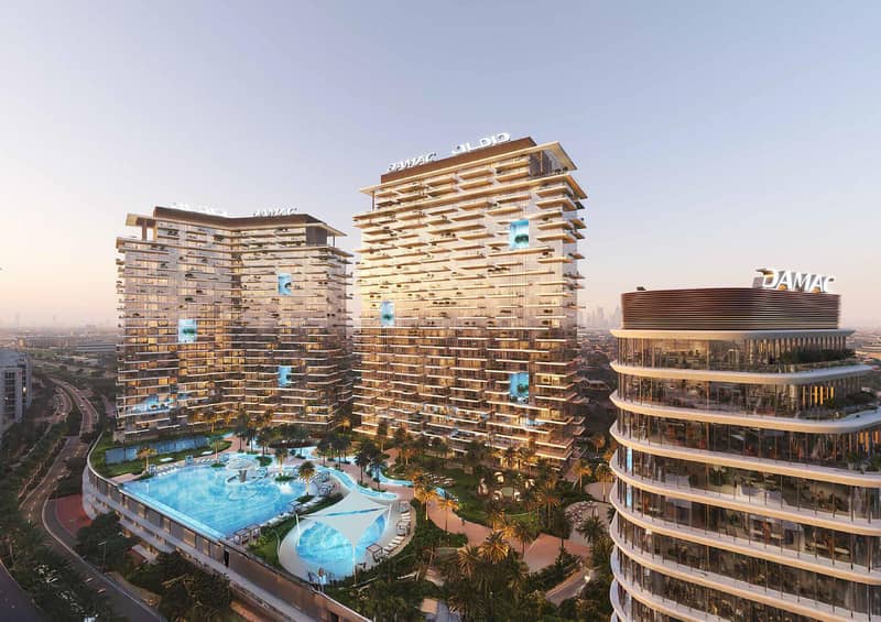 101 новая квартира в ЖК Damac District в DAMAC Hills — фото 2
