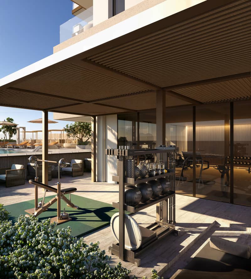 Новый проект The Elysian Residence с панорамными видами, бассейнами и зонами отдыха, Jumeirah Garden City, Дубай, ОАЭ — фото 4