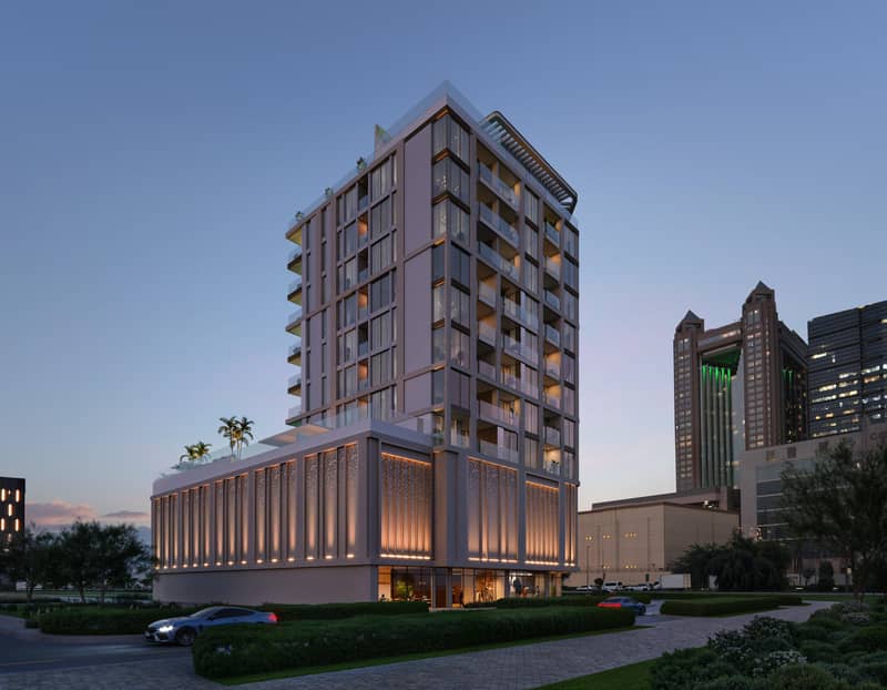 Новый проект The Elysian Residence с панорамными видами, бассейнами и зонами отдыха, Jumeirah Garden City, Дубай, ОАЭ — фото 8
