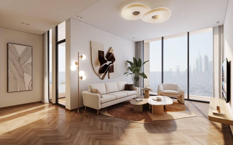 Новый проект The Elysian Residence с панорамными видами, бассейнами и зонами отдыха, Jumeirah Garden City, Дубай, ОАЭ — фото 5