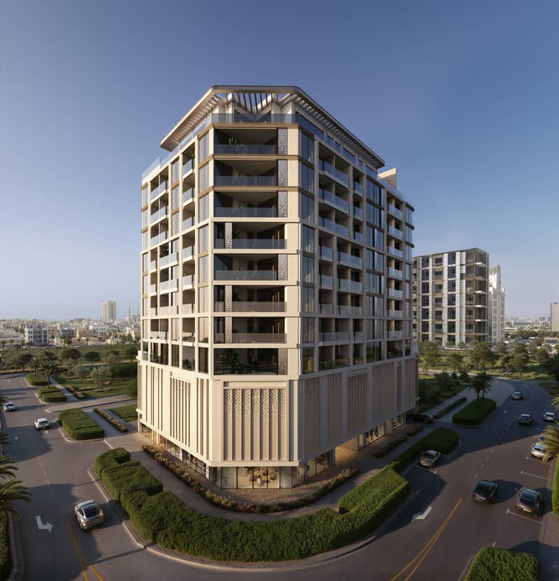 Новый проект The Elysian Residence с панорамными видами, бассейнами и зонами отдыха, Jumeirah Garden City, Дубай, ОАЭ — фото 2