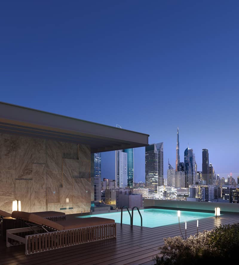 Новый проект The Elysian Residence с панорамными видами, бассейнами и зонами отдыха, Jumeirah Garden City, Дубай, ОАЭ — фото 6
