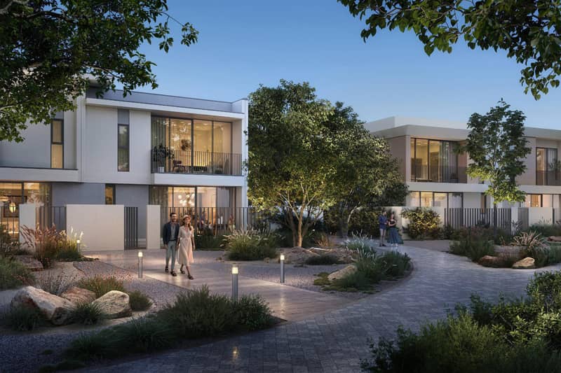 New complex of townhouses Vindera with a clubhouse, green areas and schools, Al Yufran 1, Dubai, UAE — photo 3