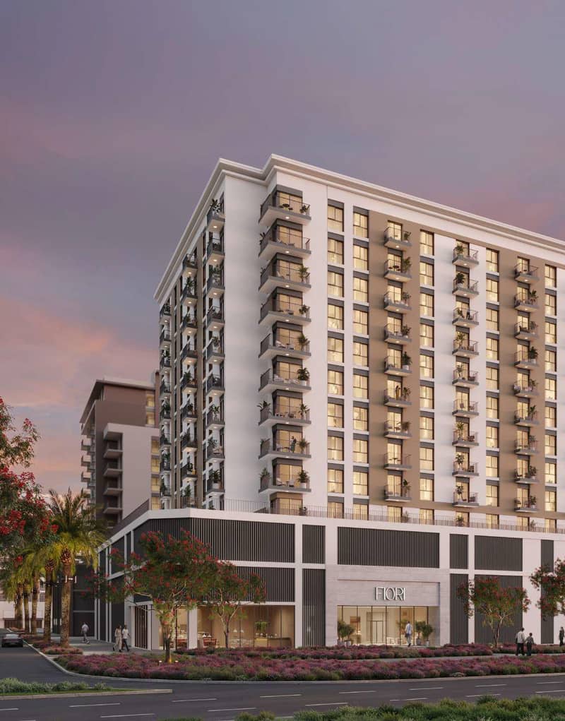 Новый проект Fiori Residences с бассейном, детскими площадками и легким доступом к главному парку, Town Square, Дубай, ОАЭ — фото 12