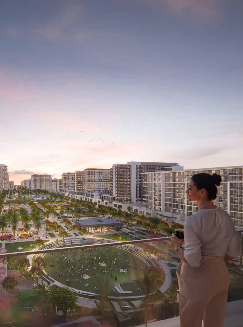 Новый проект Fiori Residences с бассейном, детскими площадками и легким доступом к главному парку, Town Square, Дубай, ОАЭ — фото 7