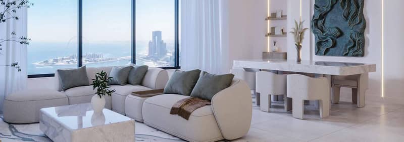Первоклассный жилой комплекс Al Habtoor Grand с выходом на пляж, Jumeirah Beach Residence, Дубай, ОАЭ — фото 14