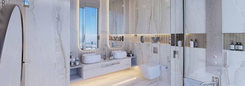 Первоклассный жилой комплекс Al Habtoor Grand с выходом на пляж, Jumeirah Beach Residence, Дубай, ОАЭ — фото 16