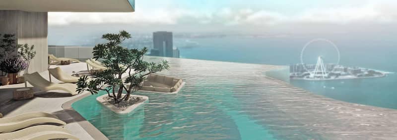 Первоклассный жилой комплекс Al Habtoor Grand с выходом на пляж, Jumeirah Beach Residence, Дубай, ОАЭ — фото 6