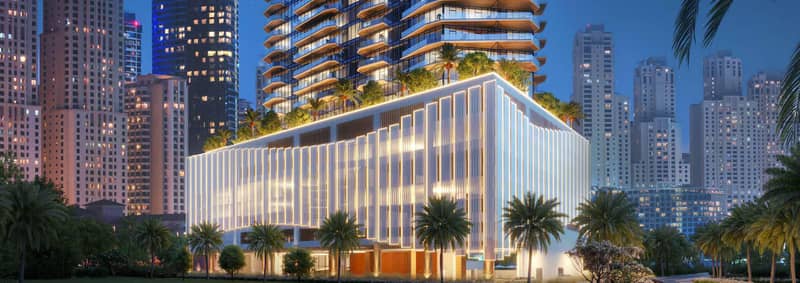 Первоклассный жилой комплекс Al Habtoor Grand с выходом на пляж, Jumeirah Beach Residence, Дубай, ОАЭ — фото 24
