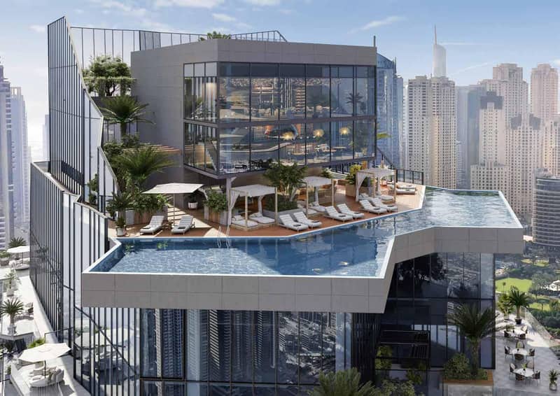 Первоклассный жилой комплекс Al Habtoor Grand с выходом на пляж, Jumeirah Beach Residence, Дубай, ОАЭ — фото 2