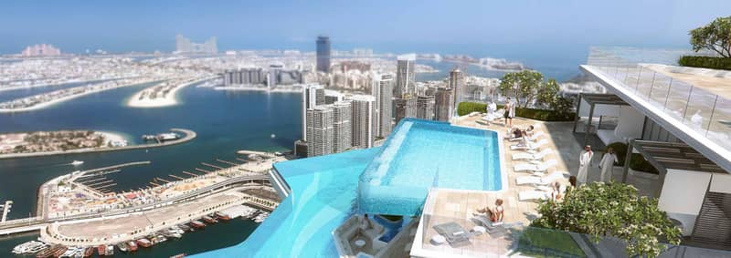 Первоклассный жилой комплекс Al Habtoor Grand с выходом на пляж, Jumeirah Beach Residence, Дубай, ОАЭ — фото 3