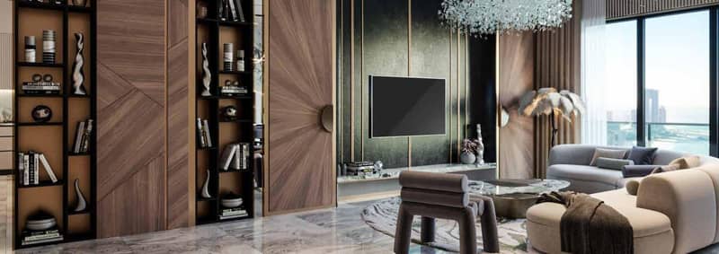 Первоклассный жилой комплекс Al Habtoor Grand с выходом на пляж, Jumeirah Beach Residence, Дубай, ОАЭ — фото 21