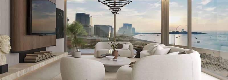Первоклассный жилой комплекс Al Habtoor Grand с выходом на пляж, Jumeirah Beach Residence, Дубай, ОАЭ — фото 18