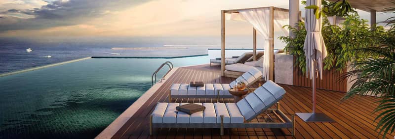 Первоклассный жилой комплекс Al Habtoor Grand с выходом на пляж, Jumeirah Beach Residence, Дубай, ОАЭ — фото 4