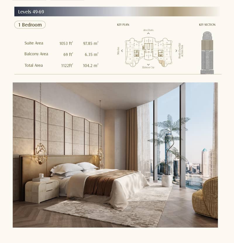 Новые апартаменты в небоскрёбе Al Habtoor Tower рядом с Дубайским Каналом, Business Bay, Дубай, ОАЭ — фото 18