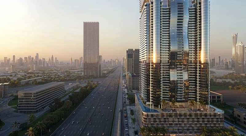 Новые апартаменты в небоскрёбе Al Habtoor Tower рядом с Дубайским Каналом, Business Bay, Дубай, ОАЭ — фото 6