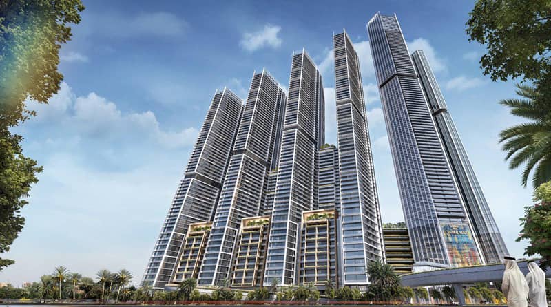 Новый проект Sobha Central The Mirage с бассейнами, садами и бизнес-центром, Дубай, ОАЭ — фото 5