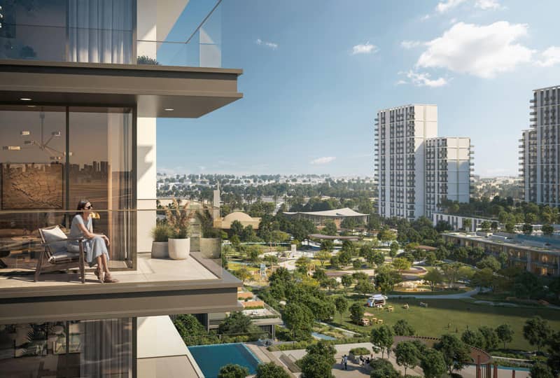 Новый проект Palace Residences Hillside с бассейнами рядом с Даунтаун Дубай и международными аэропортами, Dubai Hills Estate, Дубай, ОАЭ — фото 5
