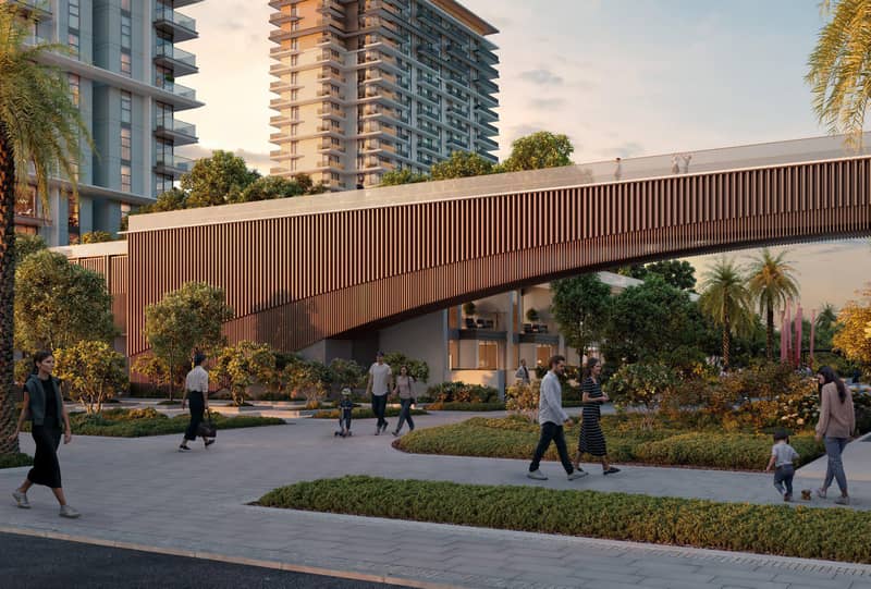 Новый проект Palace Residences Hillside с бассейнами рядом с Даунтаун Дубай и международными аэропортами, Dubai Hills Estate, Дубай, ОАЭ — фото 13