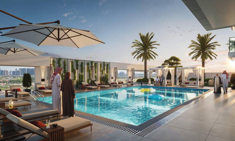 Новый проект Ramada Residences by Wyndham с бассейном и дзен-садом в 5 минутах от побережья, Al Jaddaf, Дубай, ОАЭ — фото 9
