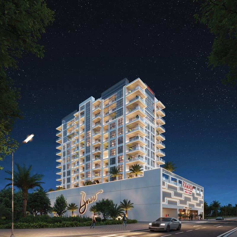 Новый проект Ramada Residences by Wyndham с бассейном и дзен-садом в 5 минутах от побережья, Al Jaddaf, Дубай, ОАЭ — фото 2