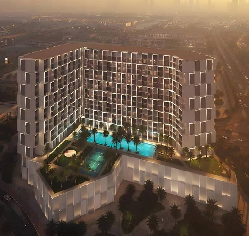 New project Binghatti Cullinan with a swimming pool in the prestigious area of Al Jadaf, Dubai, UAE — photo 2