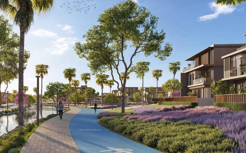 Новый жилой комплекс Nad Al Sheba Gardens Phase 11 с бассейнами и садами рядом с Даунтаун Дубай, Nad Al Sheba, Дубай, ОАЭ — фото 16
