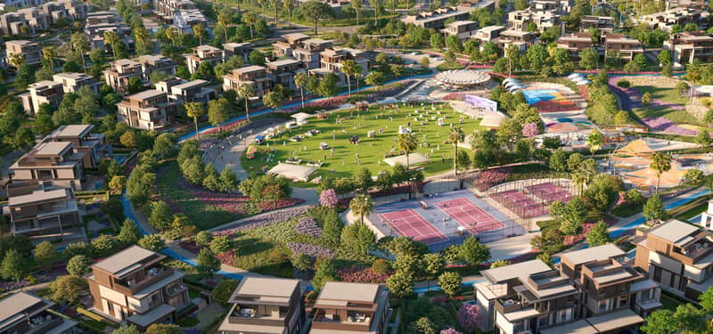 Новый жилой комплекс Nad Al Sheba Gardens Phase 11 с бассейнами и садами рядом с Даунтаун Дубай, Nad Al Sheba, Дубай, ОАЭ — фото 18