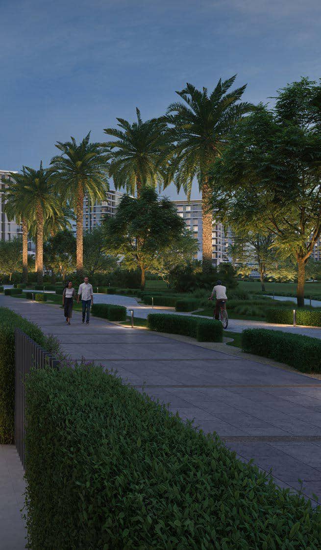 New project Golf Hills with a golf course and swimming pools close to the international airport, Dubai South, Dubai, UAE — photo 11
