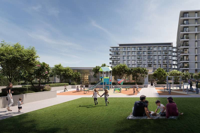 New project Golf Hills with a golf course and swimming pools close to the international airport, Dubai South, Dubai, UAE — photo 9