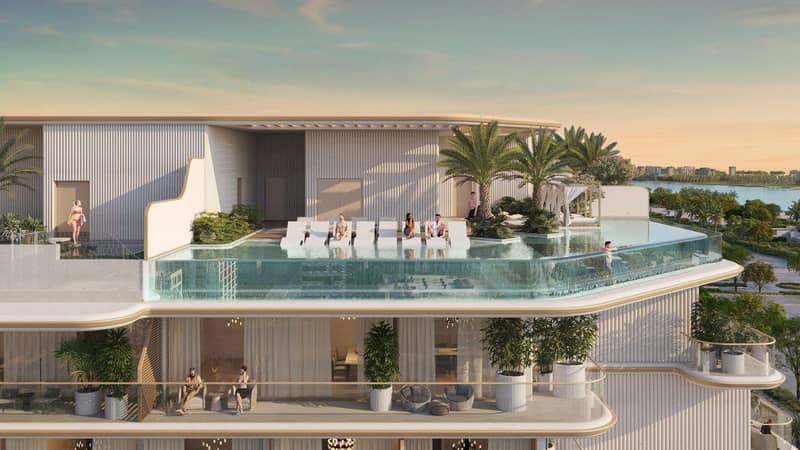 Новый проект на берегу моря Sunset Bay Grand с бассейнами и клубным домом, Dubai Islands, Дубай, ОАЭ — фото 18