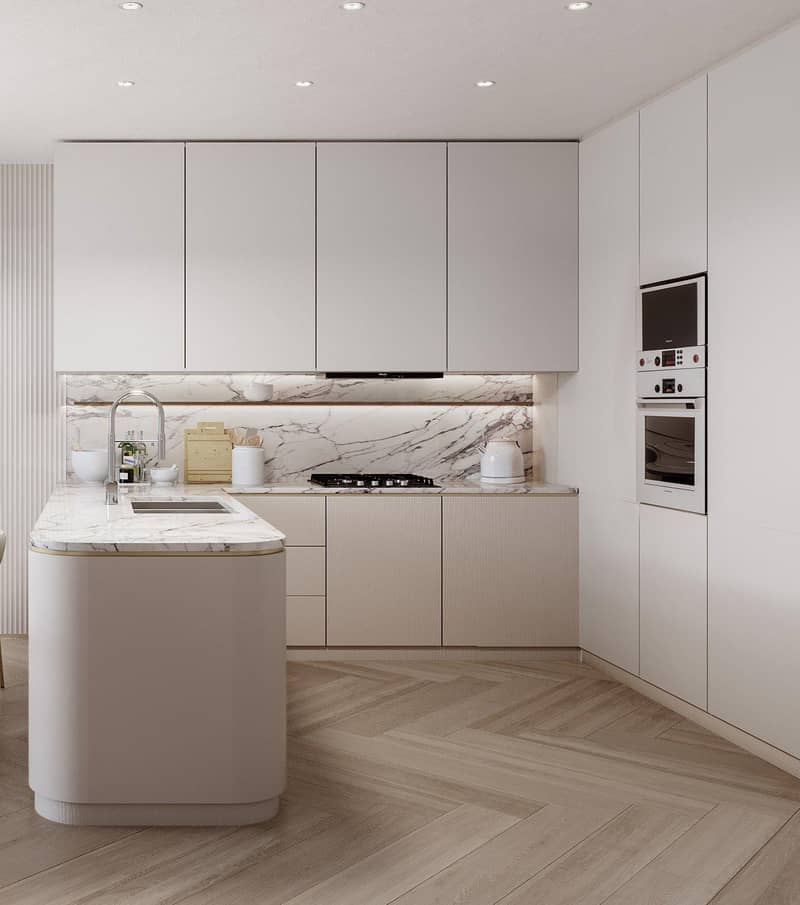 Новый проект на берегу моря Sunset Bay Grand с бассейнами и клубным домом, Dubai Islands, Дубай, ОАЭ — фото 4