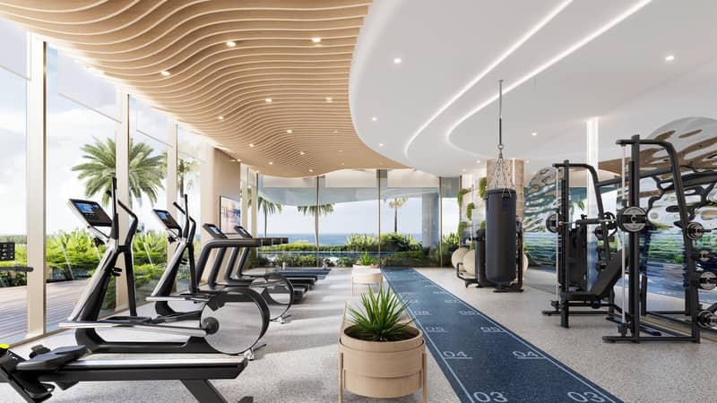 Новый проект на берегу моря Sunset Bay Grand с бассейнами и клубным домом, Dubai Islands, Дубай, ОАЭ — фото 13