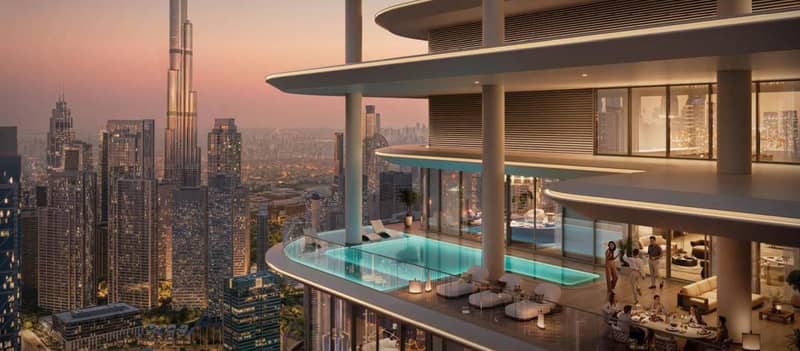 Новый высотный проект Avarra by Palace с бассейном и садом, Business Bay, Дубай, ОАЭ — фото 4