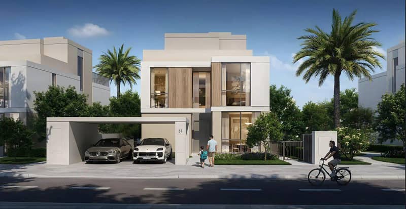 New complex of villas Ovelle The Valley with green areas and sports grounds, Al Yufrah 1, Dubai, UAE — photo 4