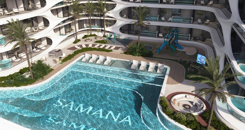 Новый проект Samana Boulevard Heights с бассейнами и тренажерным залом, Wadi Al Safa 5, Дубай, ОАЭ — фото 11