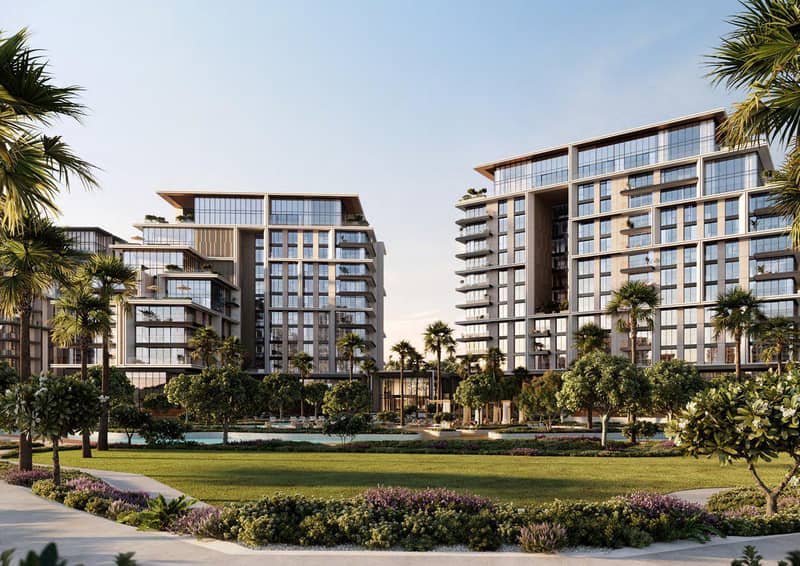 Новый проект City Walk Crestlane 4|5 с бассейнами, лужайками и водными украшениями, Al Wasl, Дубай, ОАЭ — фото 14