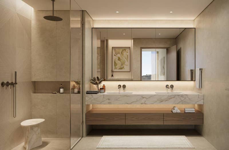 Новый проект City Walk Crestlane 4|5 с бассейнами, лужайками и водными украшениями, Al Wasl, Дубай, ОАЭ — фото 6