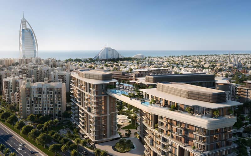 6 новых квартир в ЖК Nourelle в Umm Suqeim 3 — фото 4