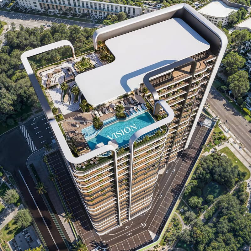 8 New Apartments in Verde by Vision Residence in Dubai Sports City — photo 2