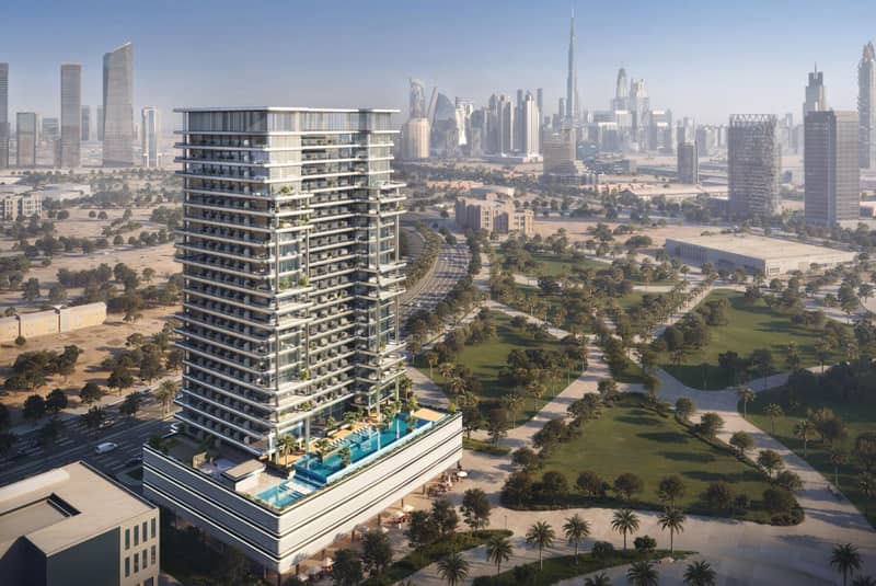 2 new flats in residential complex Binghatti Hillside in Al Barsha South — photo 2