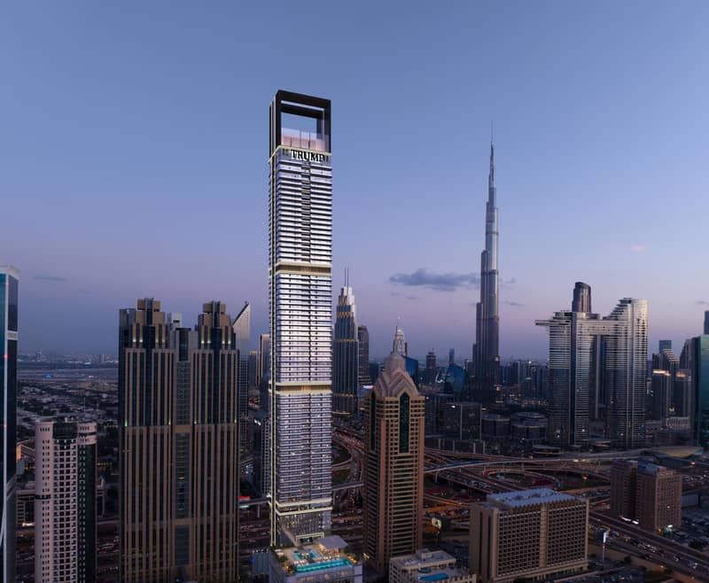 9 new flats in residential complex Trump International Hotel & Tower Dubai in Trade Center First — photo 5