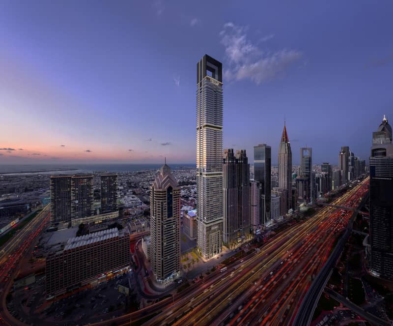 9 new flats in residential complex Trump International Hotel & Tower Dubai in Trade Center First — photo 11