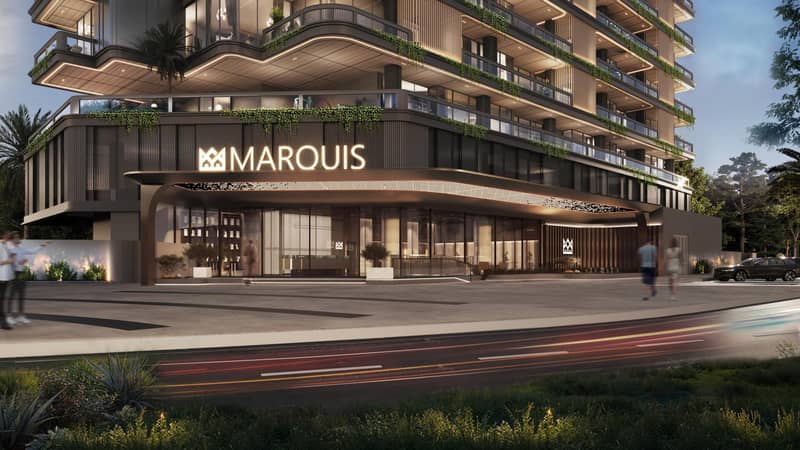4 новые квартиры в ЖК Marquis Vista в Wadi Al Safa 5 — фото 2