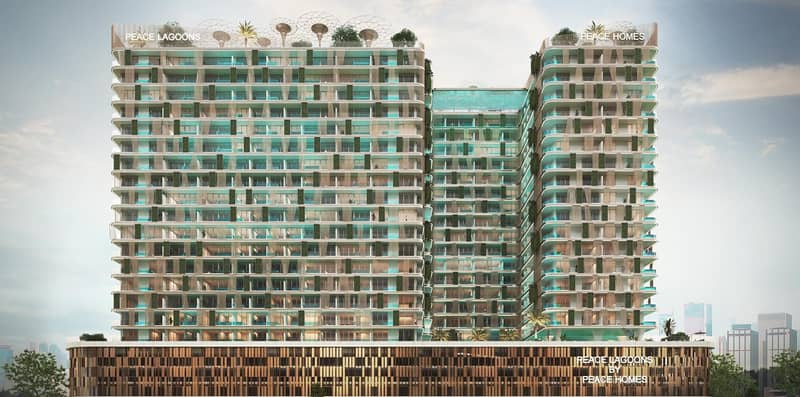 24 новые квартиры в ЖК Peace Lagoons 2 в Dubai Land Residence Complex — фото 2